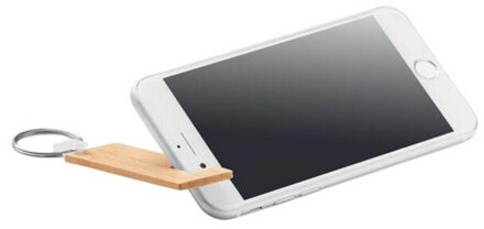 Gankey bamboe sleutelhangerstandaard Bruin/groen - One size