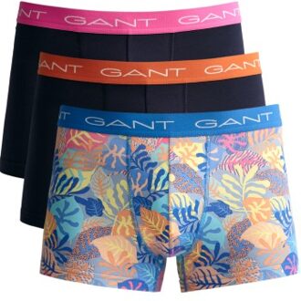 Gant 3 stuks Tropical Printed Trunks * Actie * Versch.kleure/Patroon - Medium,Large,X-Large,XX-Large