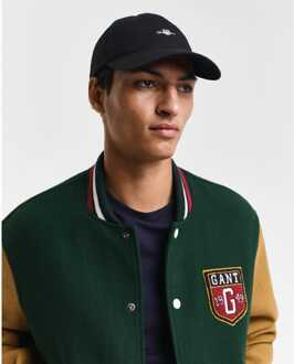 Gant Accessories Gant Cotton Twill Cap in Black Zwart