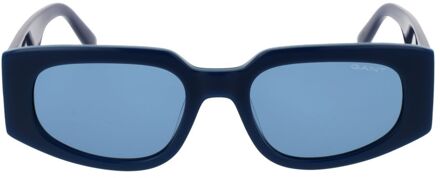 Gant Acetaat Montuur Zonnebril Donkerblauw
