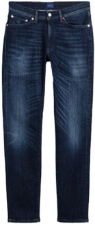 Gant Active-Recover Maxen Slim-Fit Jeans Gant , Blue , Heren - W38