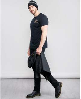 Gant Archive Shield Emblem T-shirt voor heren, zwart - maat