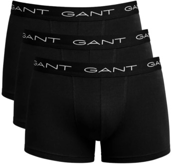 Gant Boxershorts (3 stuks) Zwart