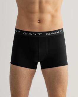 Gant boxershorts 3pack wit zwart grijs 3003, maat M