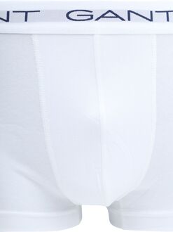 Gant Boxershorts Trunk 3-Pack Wit - L,M,S,XL,XXL