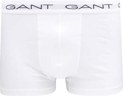 Gant Boxershorts Trunk 3-Pack Wit - L,M,XL,XXL
