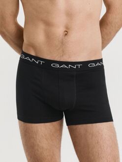 Gant Boxershorts Trunk 3-Pack Zwart