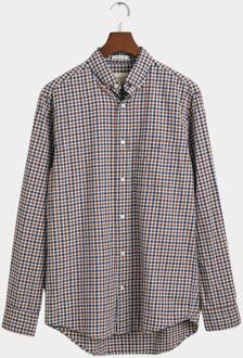 Gant Bruine casual overhemd Gant , Brown , Heren - 2Xl,Xl,L,3Xl,4Xl,5Xl