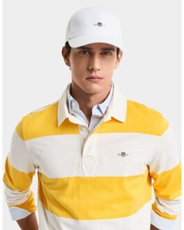 Gant Cap high shield cotton twill cap 9900001/110 Wit - One size