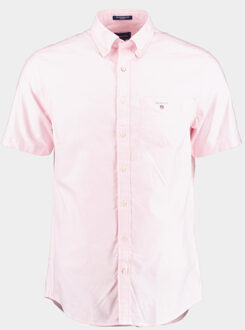 Gant Casual hemd korte mouw d1. reg oxford shirt ss bd 3046001/662 Roze - XL