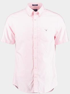 Gant Casual hemd korte mouw d1. reg oxford shirt ss bd 3046001/662 Roze