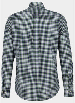 Gant Casual hemd lange mouw reg twill gingham shirt 3250233/338 Groen - XXXL