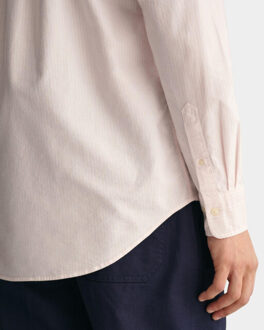 Gant Casual hemd lange mouw regular fit oxford 3000230/662 Roze