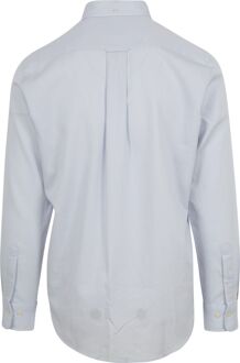 Gant Casual Overhemd Honeycomb Texture Lichtblauw - 3XL,4XL,L,M,XL,XXL
