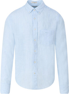 Gant Casual overhemd met lange mouwen Blauw