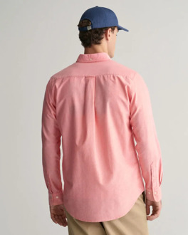 Gant Casual Overhemd Oxford Roze - M,L,XL,XXL,3XL