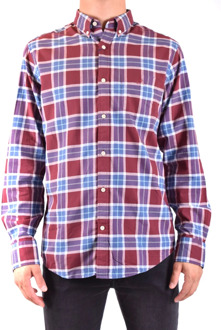 Gant Casual Overhemden voor Mannen Gant , Red , Heren - S