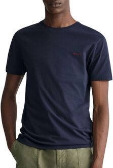 Gant Contrast Logo Shirt Heren navy - M