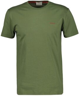 Gant Contrast Logo SS Shirt Heren - XXXL