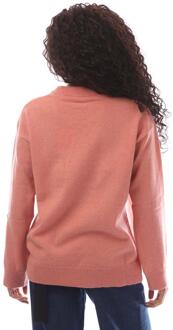 Gant Dames/Dames Lamswollen Crew Hals Trui (Roze)