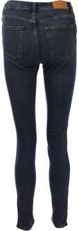 Gant Dames Gant Nella Skinny Fit Indigo Travel Jeans in Blue Blauw - L