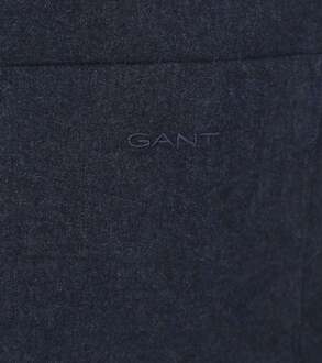 Gant Donkerblauw Button-Down Overhemd met Borstzak Gant , Blue , Heren - L,M