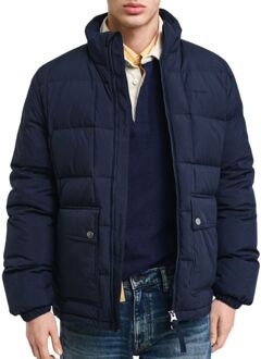 Gant Donkerblauwe winterjas Gant , Blue , Heren - 2Xl,Xl,M,4Xl,5Xl,3Xl