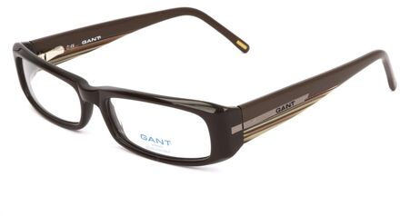 Gant Eyewear Rechthoekige Monturen Donker Bruin