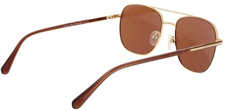 Gant Gouden Metaal Zonnebril - One Size