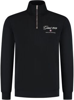 Gant Graphic Half Zip Sweater Heren - XL