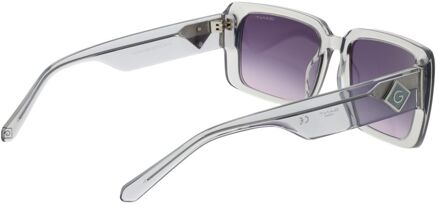 Gant Grijze Acetaat Zonnebril - maat Grijs