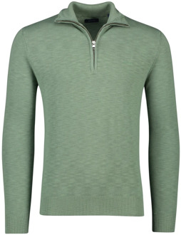 Gant Groene Coltrui met Halve Rits Gant , Green , Heren