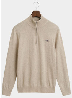 Gant Half zip classic cotton half zip 8030564/291 Beige - XL