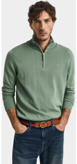 Gant Half zip classic cotton half zip 8030564/362 Groen - XXL