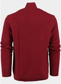 Gant Half zip micro texture hz 8030262/604 - maat XL Rood
