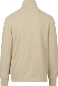 Gant Half Zip Trui Ecru Off-White - 3XL,L,XL