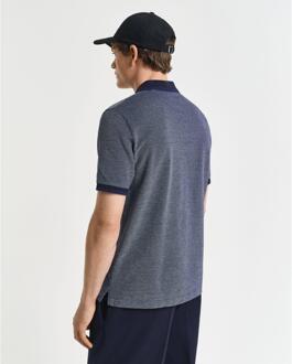 Gant Heren 4-Kleuren Oxford Poloshirt (Blauw)
