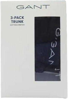 Gant Heren Boxershort (Pakket van 3) (Blauw) - XL