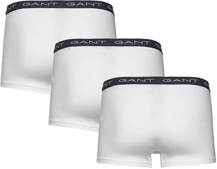 Gant Heren Boxershort (Pakket van 3) (Wit) - M