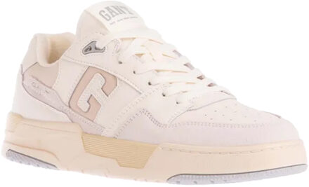 Gant Heren Brookpal Leren Trainers (Wit) - maat EU 40.5 / UK 7