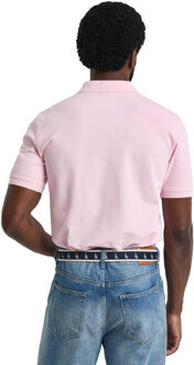 Gant Heren Contrast Regular Poloshirt (Roze) - XL