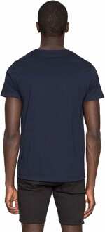Gant heren Crew Neck T-shirt Big Shield - Blauw - maat L