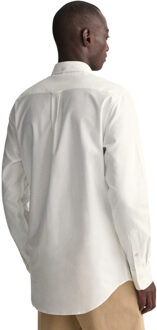 Gant Heren Doek Regular Overhemd (Wit) - S