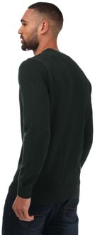 Gant Heren Gant Katoen Piqué Crew Hals Sweatshirt in Groen