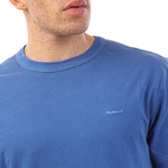 Gant Heren Gant Sunfaded T-shirt in blauw - 2XL