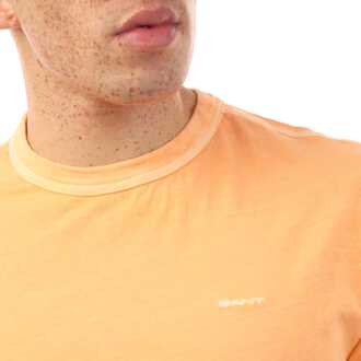 Gant Heren Gant Sunfaded T-shirt in Oranje - M