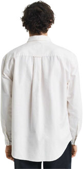 Gant Heren Heritage Overhemd met Lange Mouwen (Crème) - maat