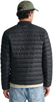 Gant Heren licht gewatteerd bomberjack (Zwart)