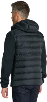 Gant Heren Mixed Softshell donsjack (Zwart) - maat