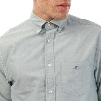 Gant Heren Oxford Normaal Overhemd (Bosgroen) - 3XL